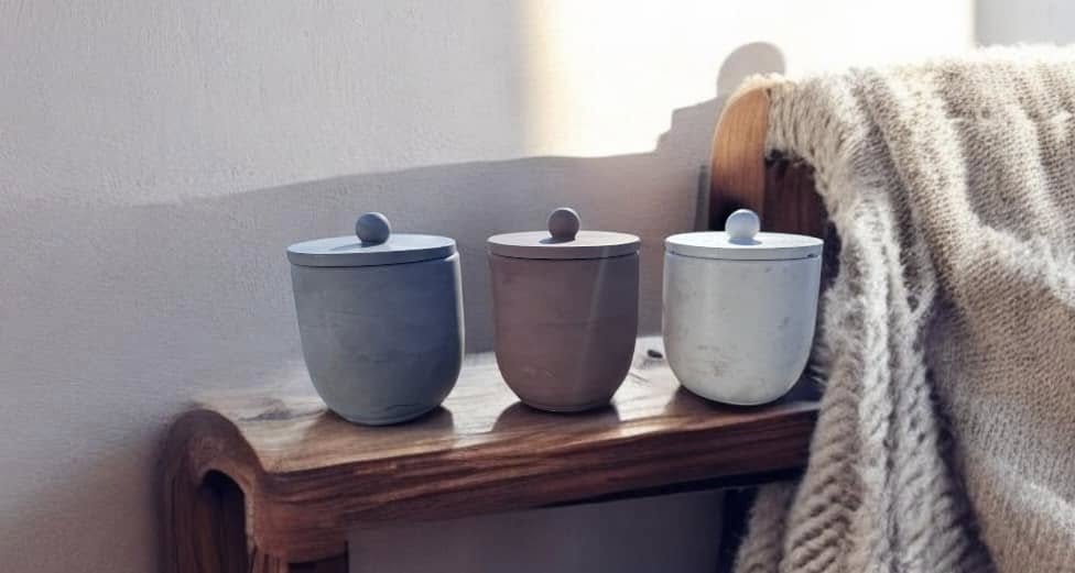 cement candle