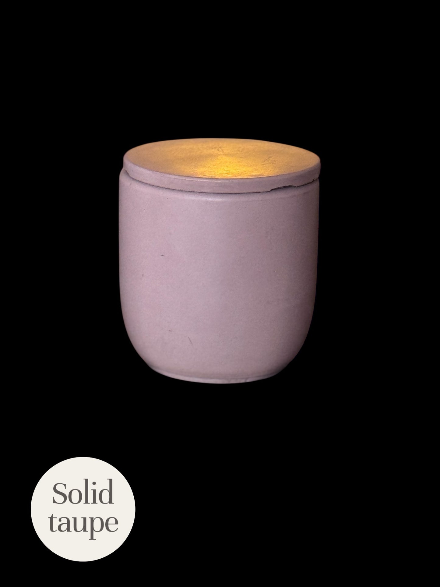 cement candle