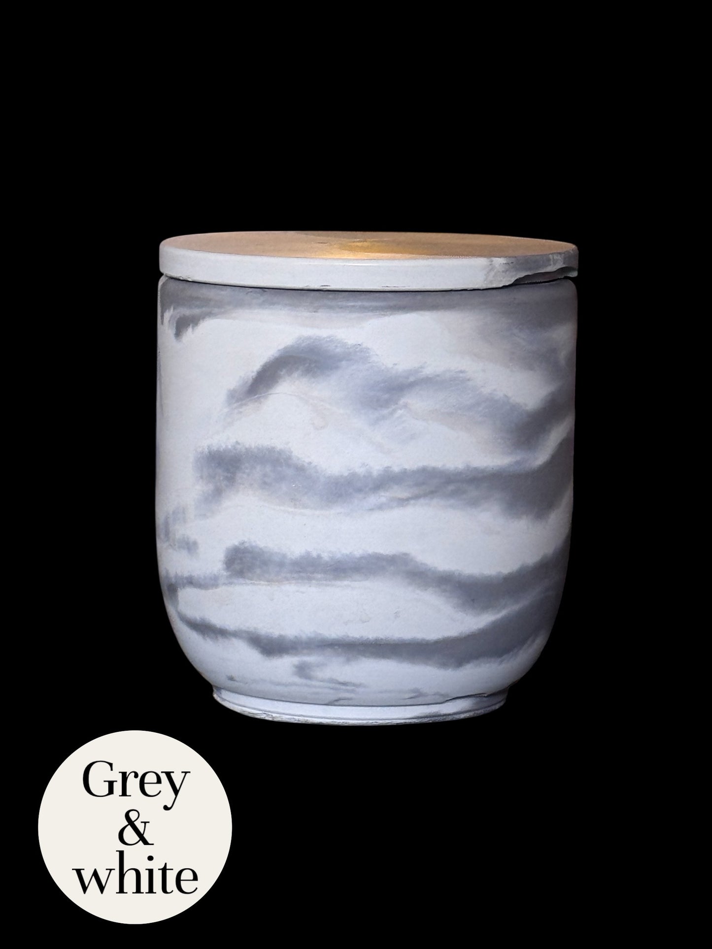 cement candle